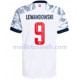Maillot de Foot FC Bayern Munich Robert Lewandowski 9 Troisième 2021-22
